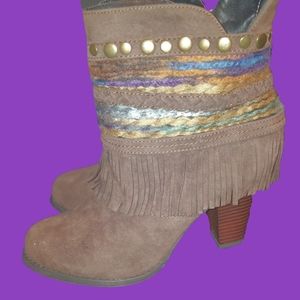 Dolce by mojo moxy size 8 ankle boots